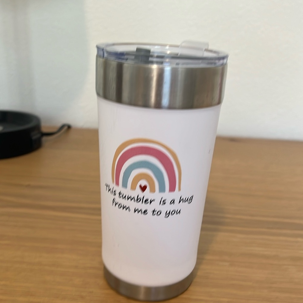 Stainless steal tumbler 🌈